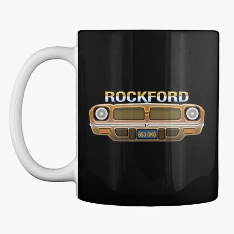 NEW ORIGINAL ART GOLD ROCKFORD MUG!