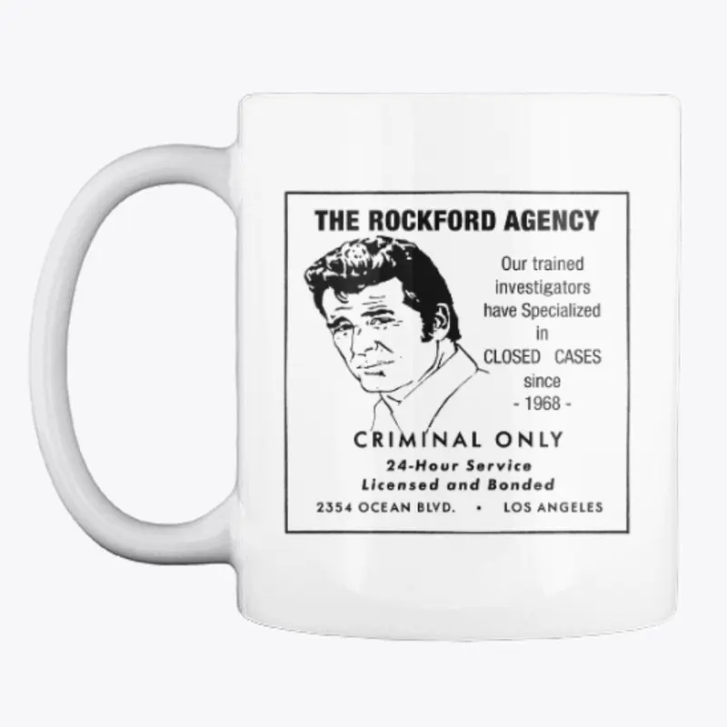 THE ROCKFORD AGENCY MUG